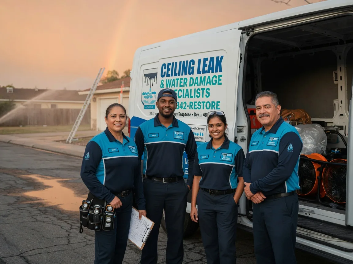 Ceiling Leak Cleanup company in Fenelton, PA